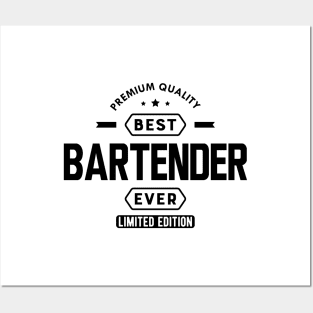 Bartender - Best Bartender Ever Posters and Art